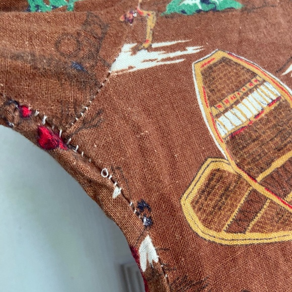 Vintage Lumberjack Flannel Bear Woodsy Camping Button Down flaw - Picture 8 of 10